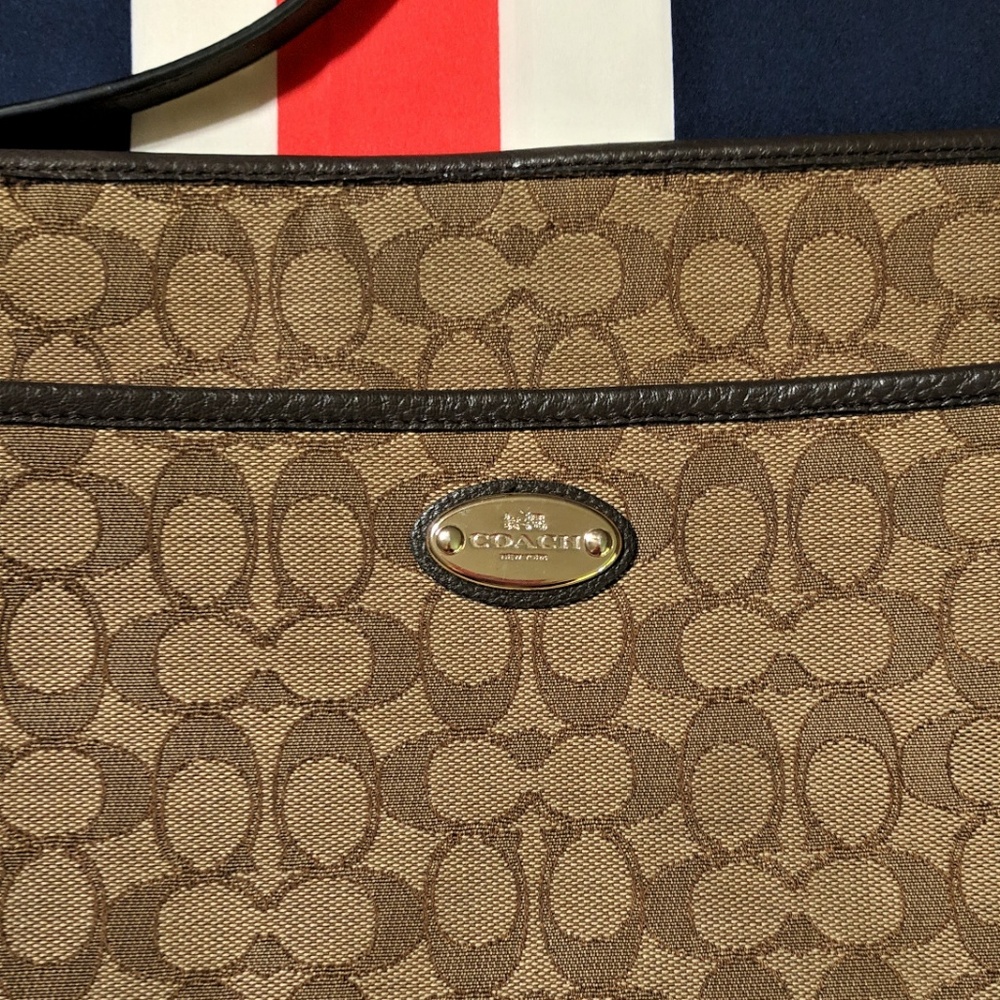 COACH Authentic Crossbody Messenger Bag